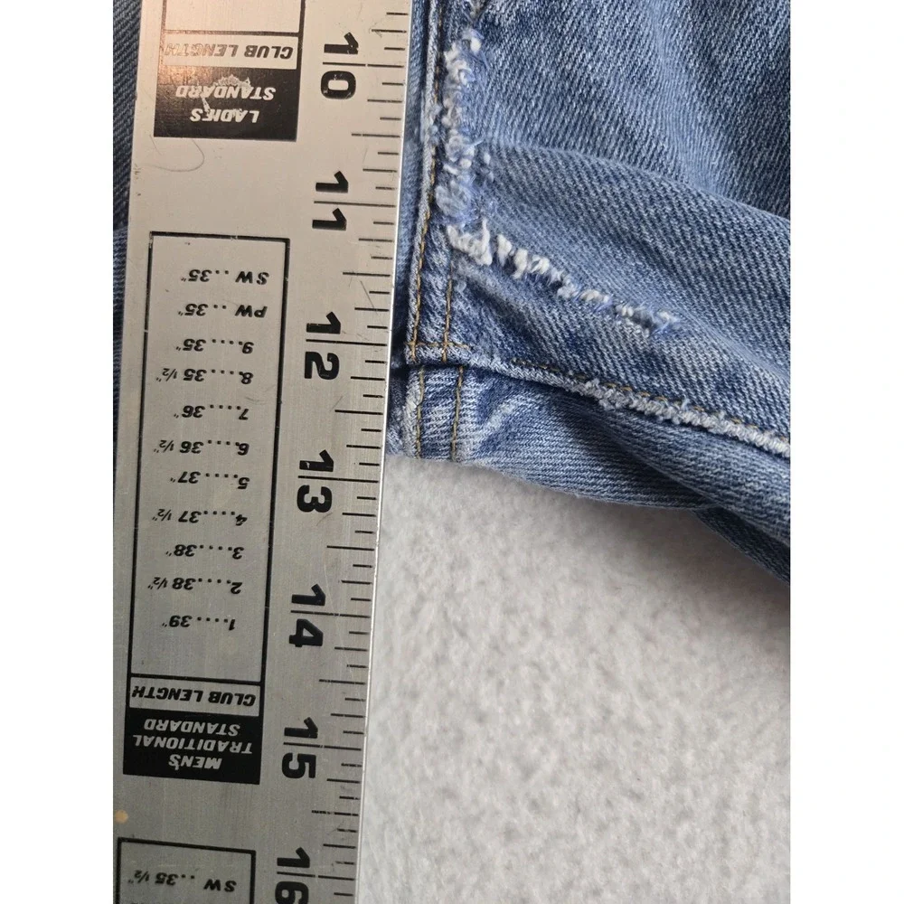Levis Mens Blue 100% Cotton Denim Jeans 36 x 30 Button Fly